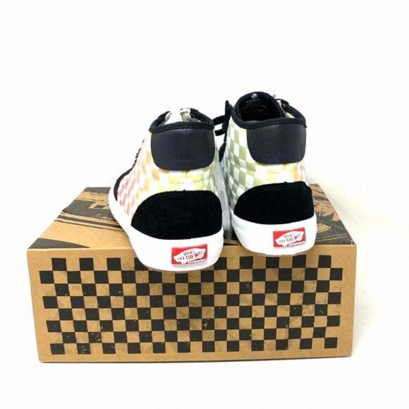 💖MEGA SALE💖VANS The Lizzie Checkerboard Multi Men’s VN0A4BX1BML Canvas - Picture 5 of 12